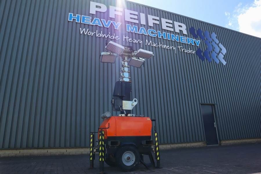 Trime X-chain LED: 4 x 150W, Vertical Tower 7m, 34