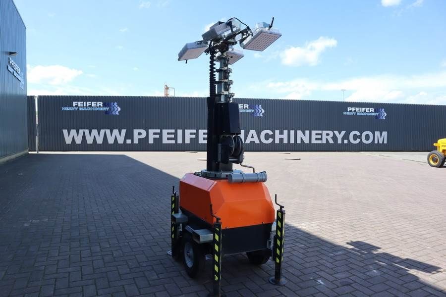 Trime X-chain LED: 4 x 150W, Vertical Tower 7m, 34