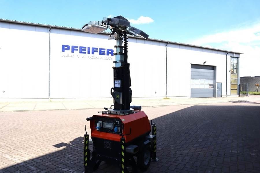 Trime X-chain LED: 4 x 150W, Vertical Tower 7m, 34