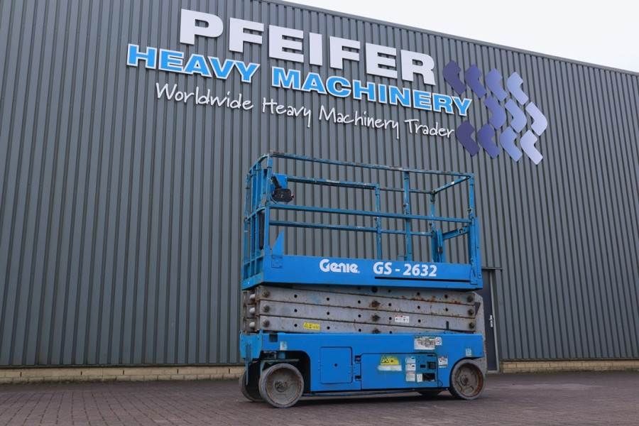 Genie GS2632 Electric, Working Height 10m, 227kg Capacit