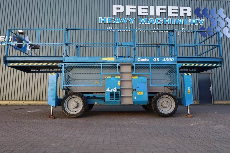 Genie GS4390 Diesel, 4x4 Drive, 15m Working Height, 680k
