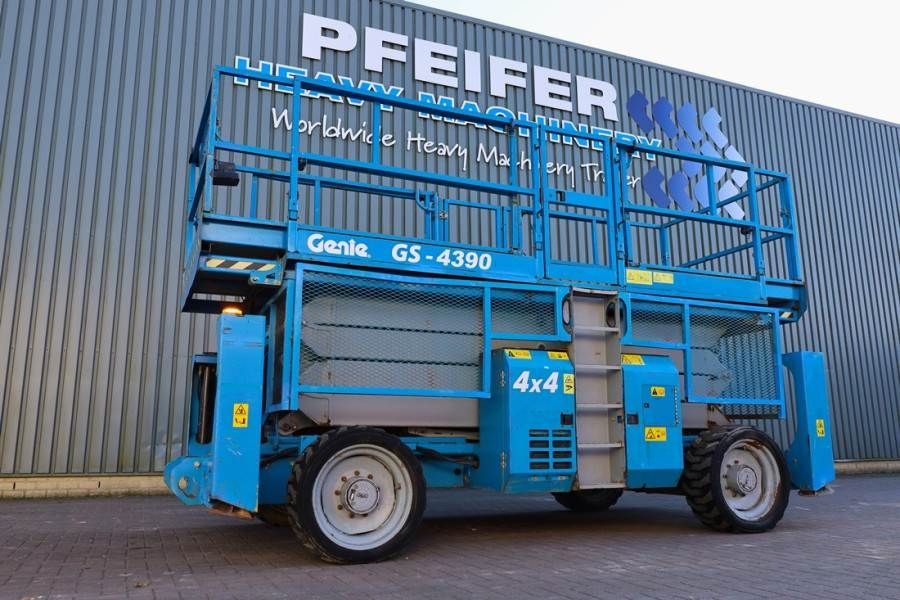 Genie GS4390 Diesel, 4x4 Drive, 15m Working Height, 680k