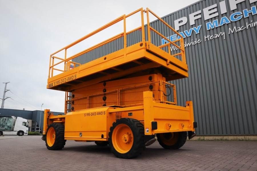 HAB S195-24 D4WDS Diesel, 4x4 Drive, 19.5m Working Hei