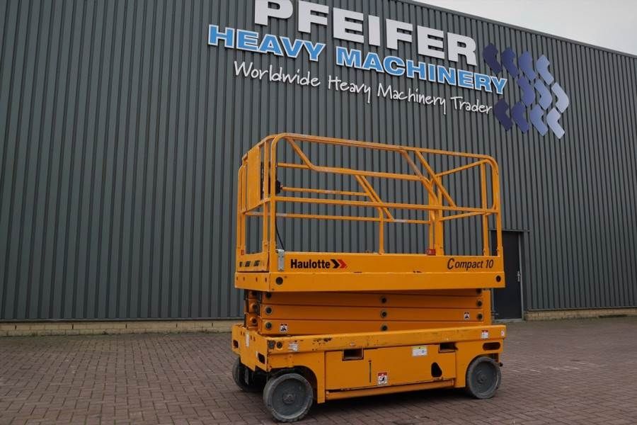 Haulotte Compact 10 Electric, 10m Working Height, 450kg Cap