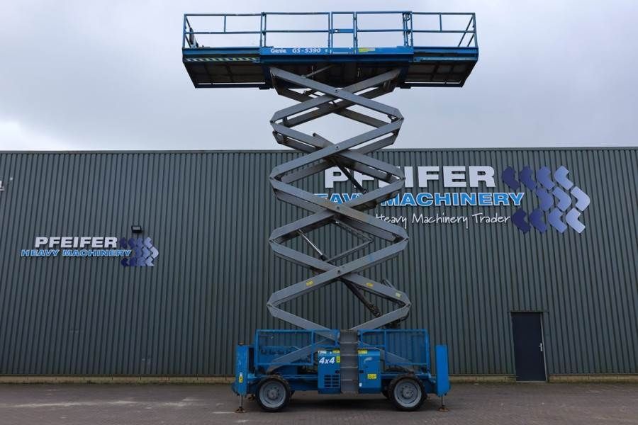 Genie GS5390 Diesel, 4x4 Drive, 18.15m Working Height, 6