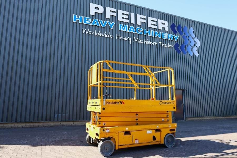 Haulotte Compact 10 Electric, 10m Working Height, 450kg Cap