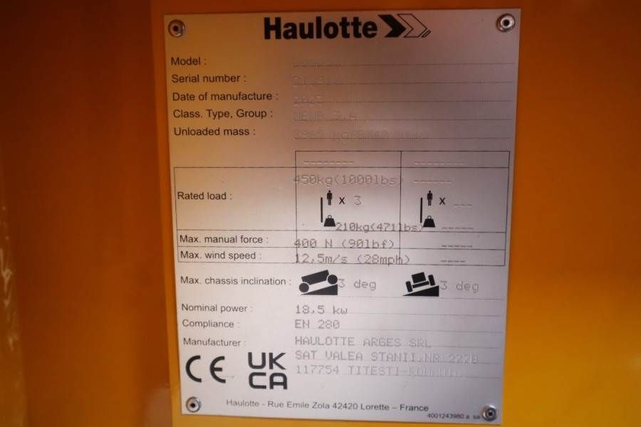 Haulotte Compact 12DX Valid Inspection, *Guarantee! Diesel,