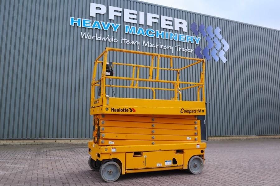Haulotte Compact 14 Electric, 14m Working Height, 350kg Cap
