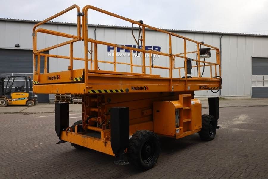 Haulotte H15SXL Diesel, 4x4 Drive, 15m Working Height, 500k