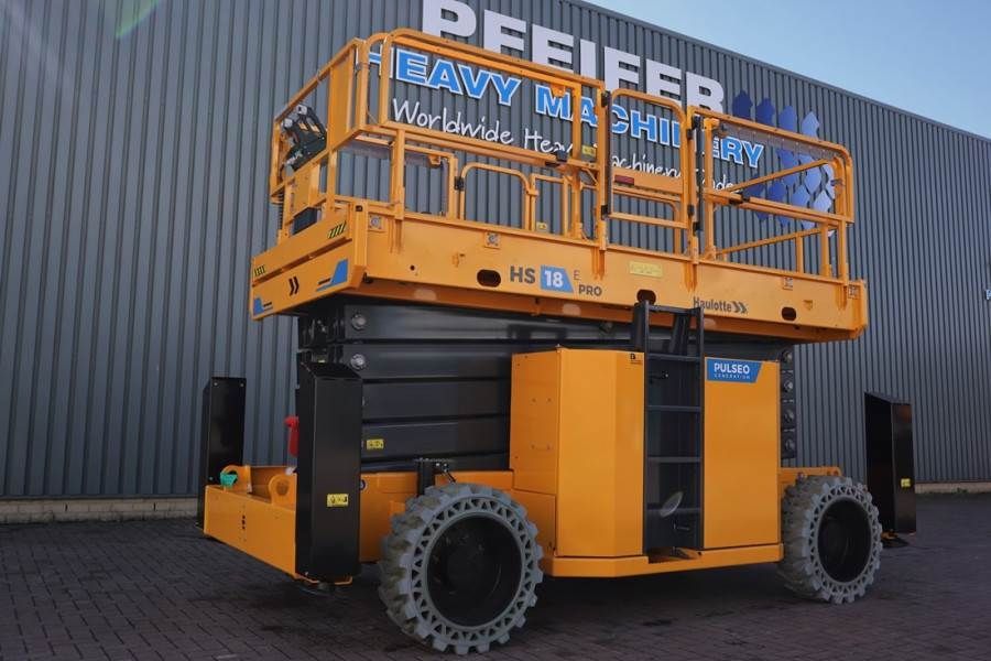 Haulotte HS18EPRO Full Electric 4x4 Drive, Versatile Use: O