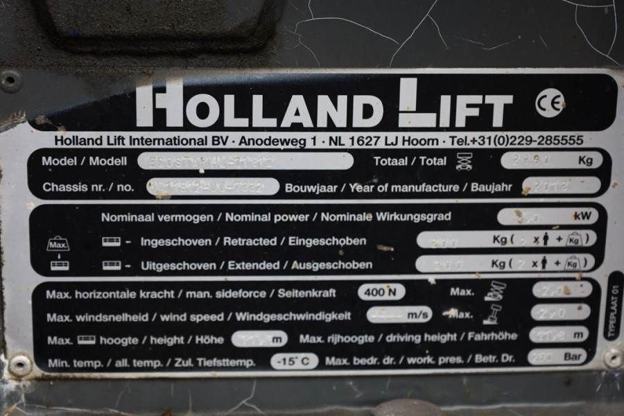 Holland Lift Ecostar HL-11812 Electric, 14m Working Height, 300