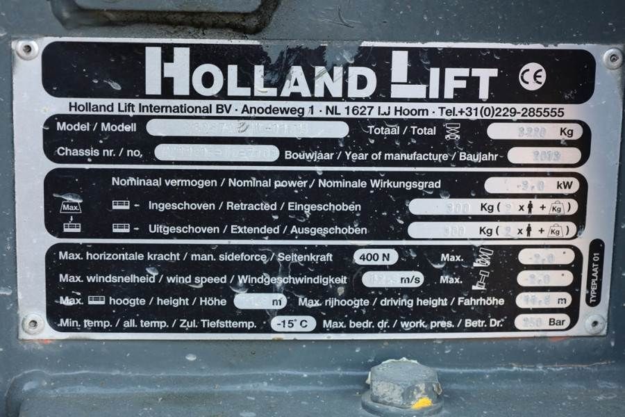 Holland Lift Ecostar HL-11816 Electric, 14m Working Height, 300