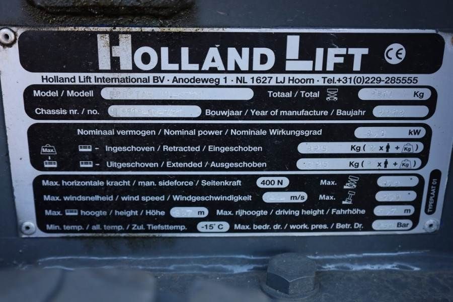 Holland Lift Ecostar HL-9710 Electric, 12m Working Height, 325k