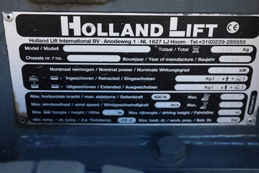 Holland Lift Ecostar HL-9710 Electric, 12m Working Height, 325k