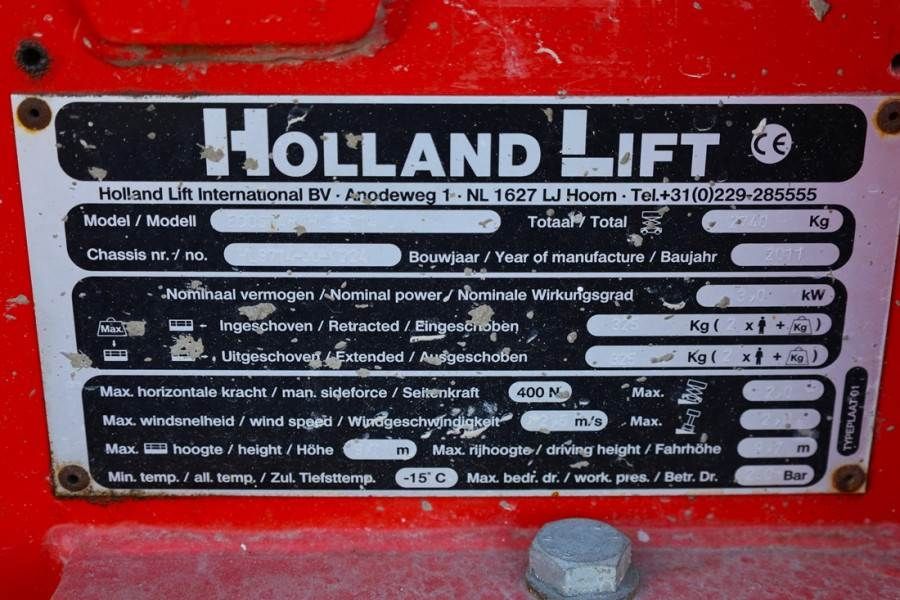 Holland Lift Ecostar HL-9714 Electric, 12m Working Height, 325k