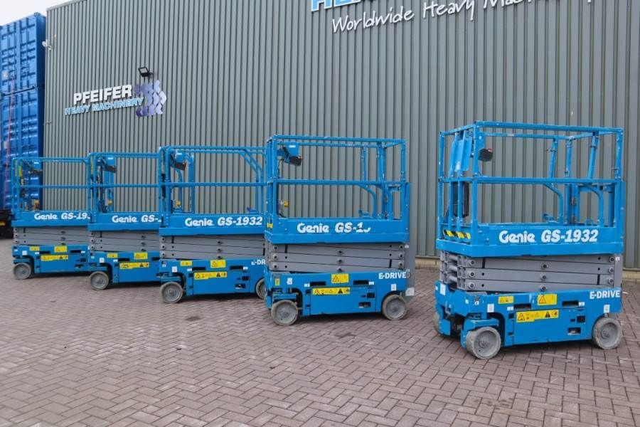 Genie GS1932 E-Drive Several In Stock, 8m Working Height