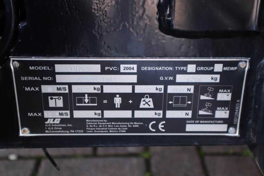 JLG RT4769 Unused, Diesel, 16.3m Working Height, 363kg