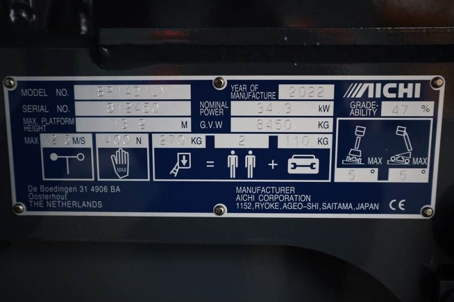 Aichi SP14D1JM Valid Inspection, *Guarantee! Diesel, 4x4