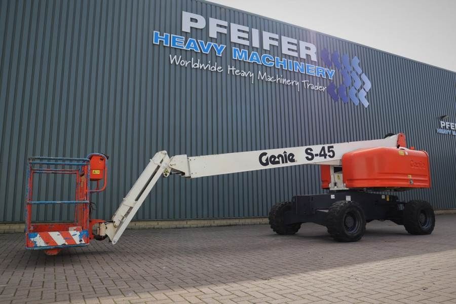 Genie S45 Valid inspection, Diesel, 4x4 Drive, 15.72 m W
