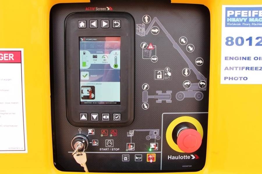 Haulotte HT28RTJ Pro Diesel, 4x4 Drive, 27.9 m Working Heig