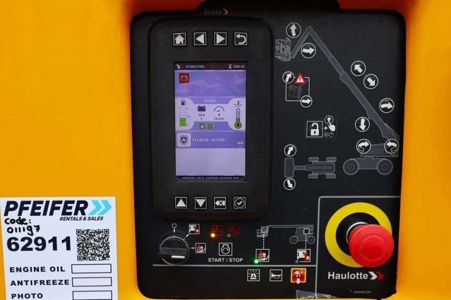 Haulotte HT28RTJ PRO Valid inspection, *Guarantee! 4x4x4 Dr