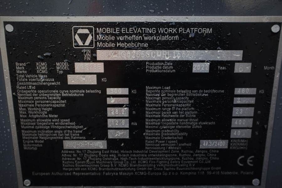 XCMG XGS28E Valid inspection, *Guarantee! Diesel, 4x4 D