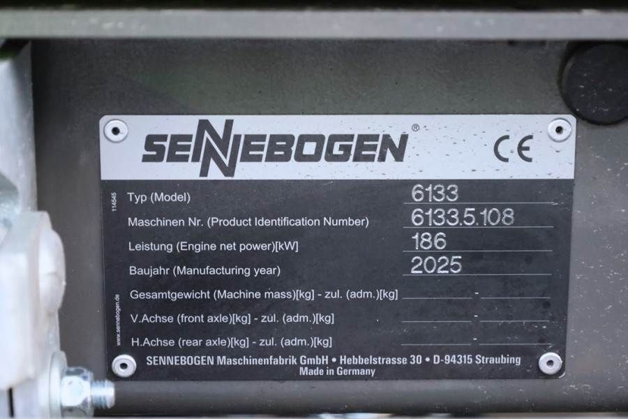 Sennebogen 6133E Valid inspection, *Guarantee! Available For