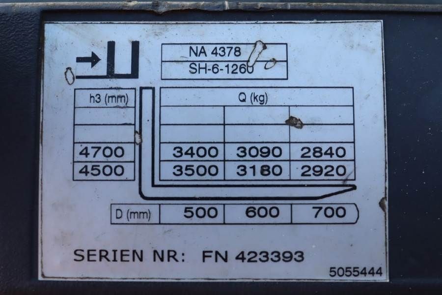 Jungheinrich EFG535 Electric, Lifting Height 4700mm, Freelift 1