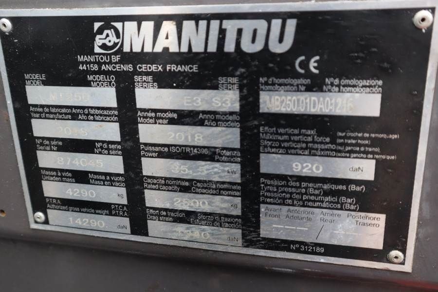 Manitou MI25D Valid inspection, *Guarantee! Diesel, 4x2 Dr