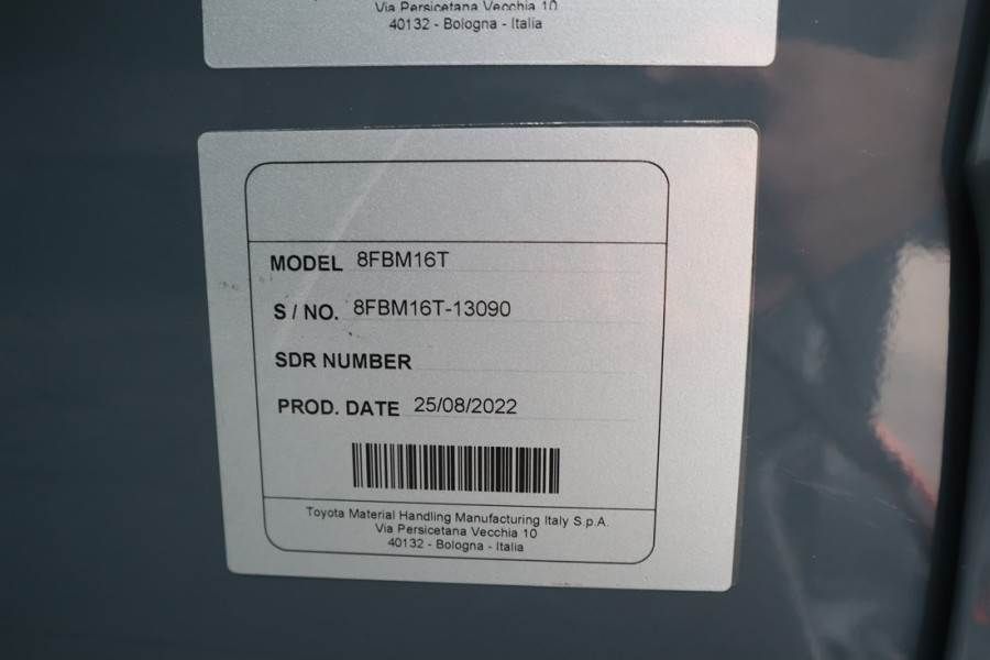 Toyota 8FBM16T Valid inspection, *Guarantee! Electric, 55