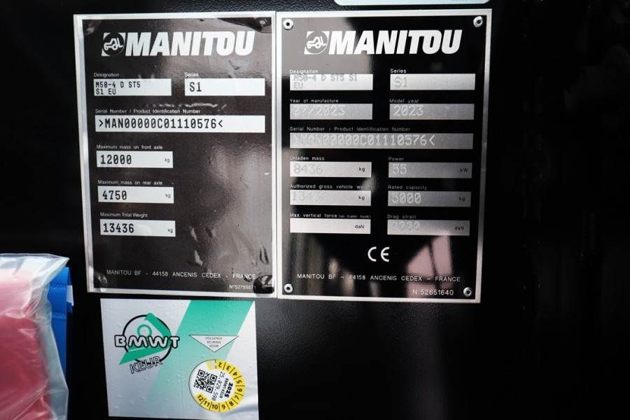 Manitou M50-4 Valid Inspection, *Guarantee, Diesel, 4x4 Dr