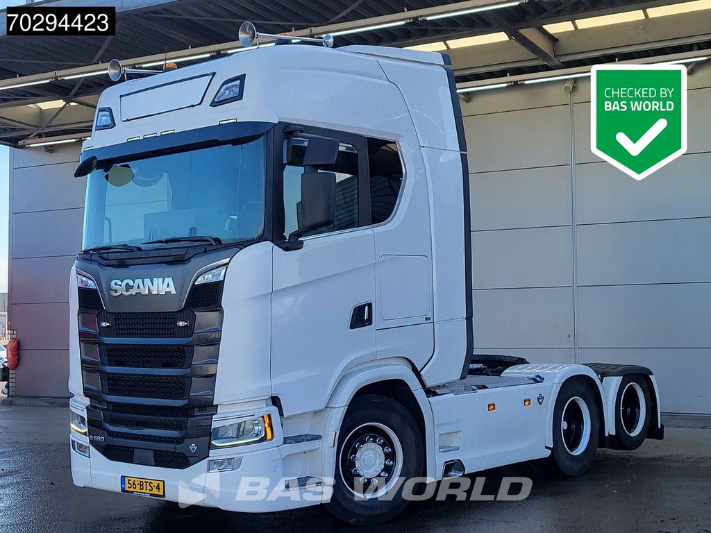 Scania S580 6X2 WB 315! NL-Truck Retarder Full-Air 2xTanks Leder Liftachse Standklima Euro 6
