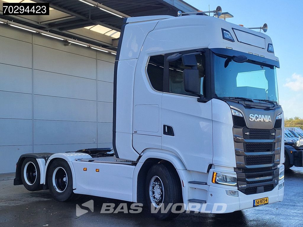Scania S580 6X2 WB 315! NL-Truck Retarder Full-Air 2xTanks Leder Liftachse Standklima Euro 6