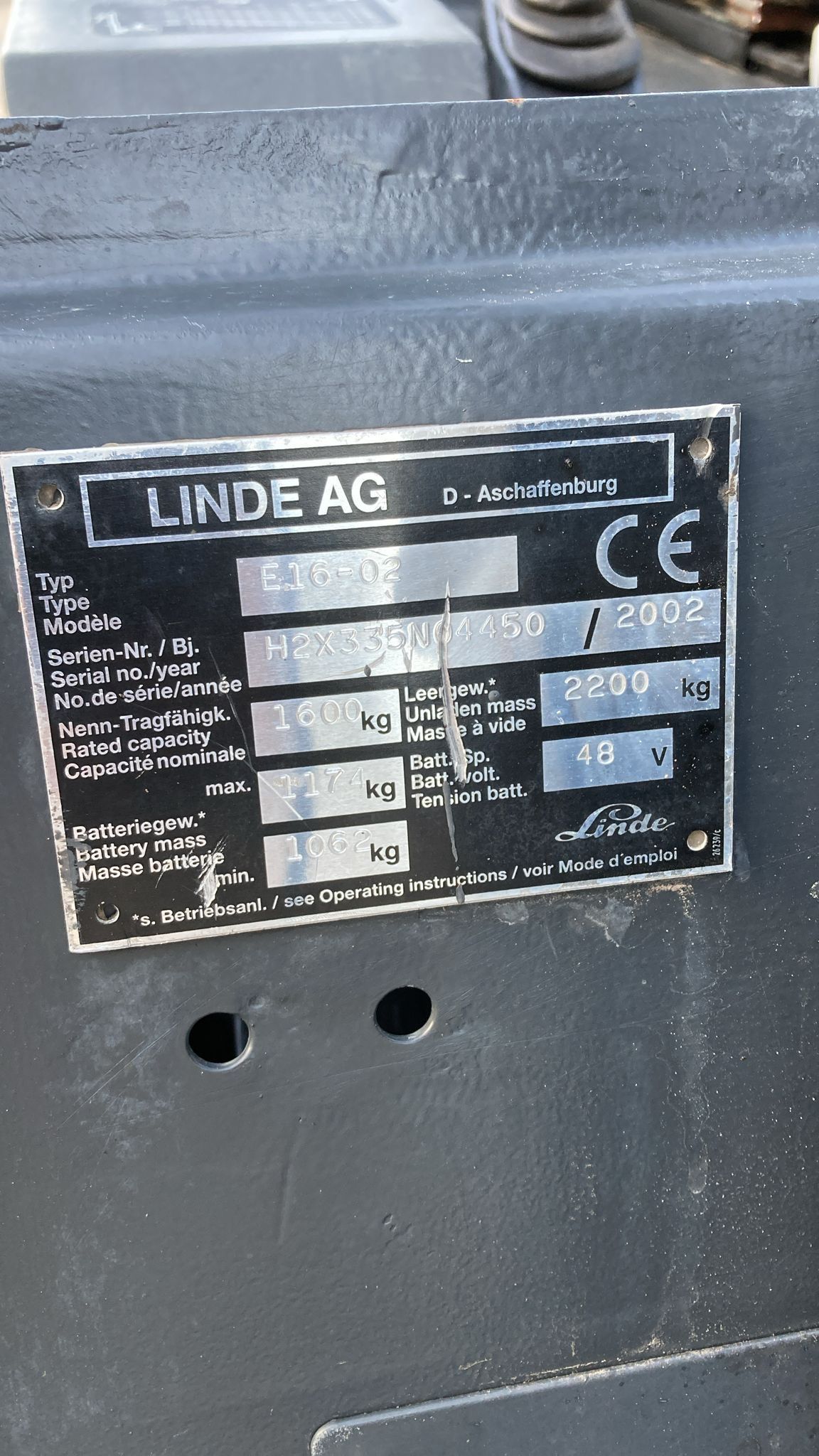Linde heftruck