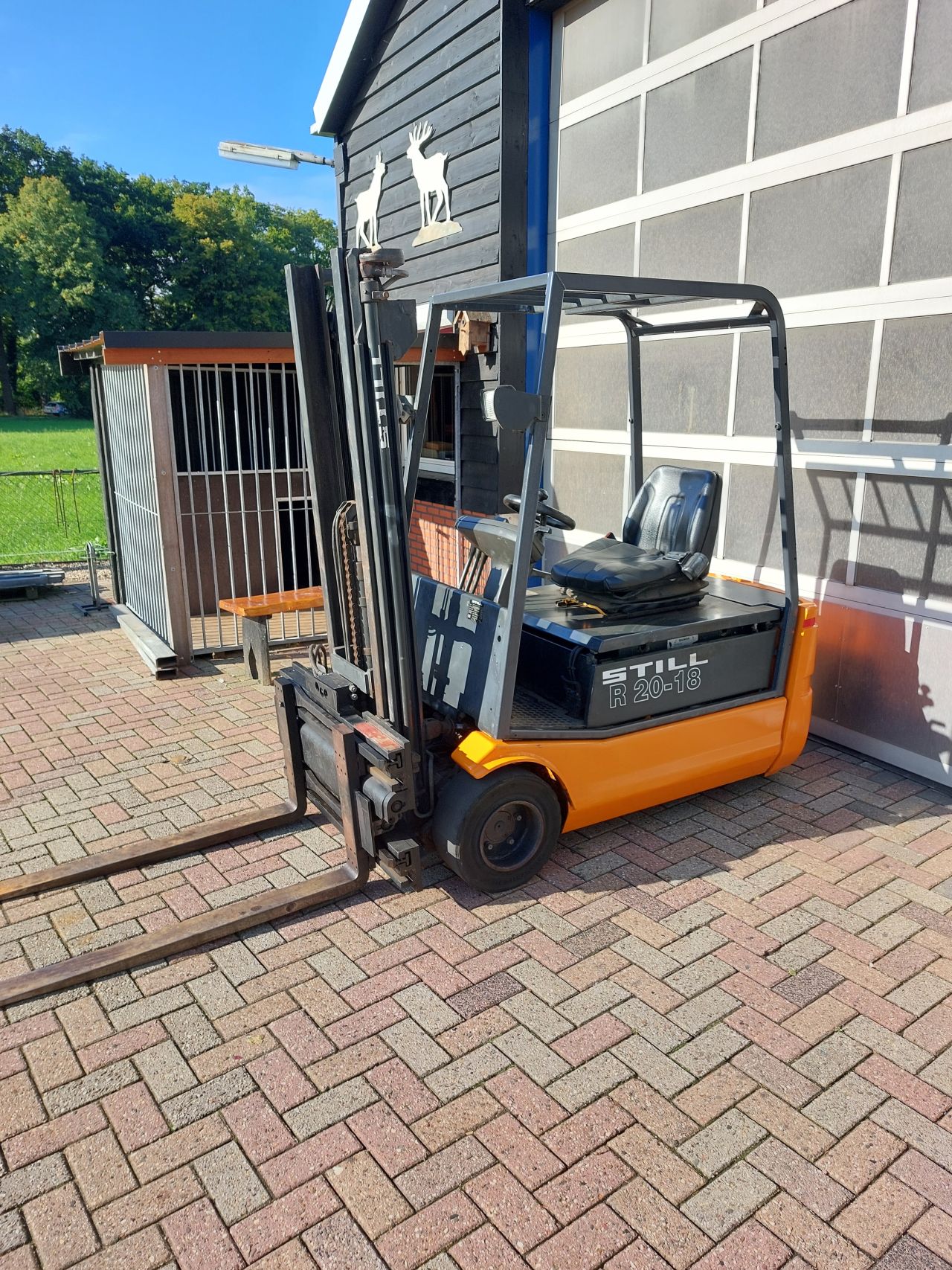 Still R20-18 duplex vorkenspreider