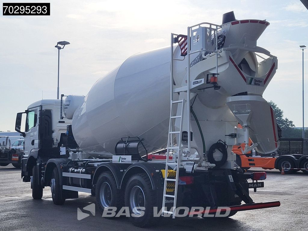 MAN TGS 41.440 8X4 New! 12m3 Stetter Steelsuspension Automatic Euro 6