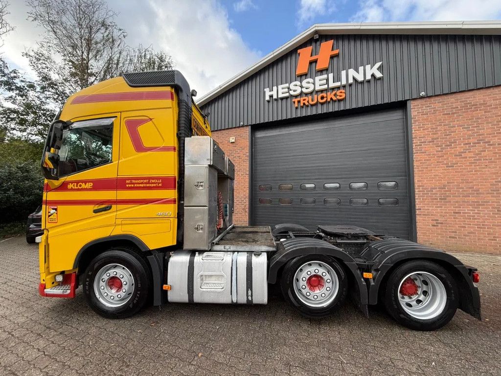 Volvo FH 460 6X2 Globetrotter Gestuurde voorloopas APK/TUV 12-2025