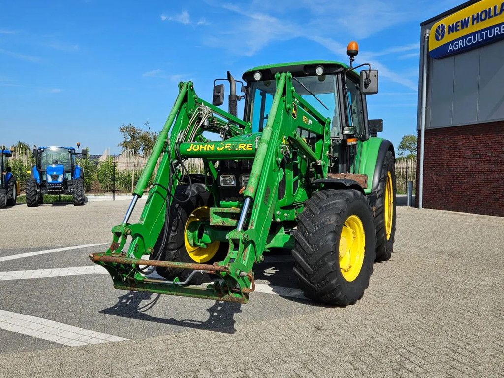 John Deere met 631 voorlader 6230