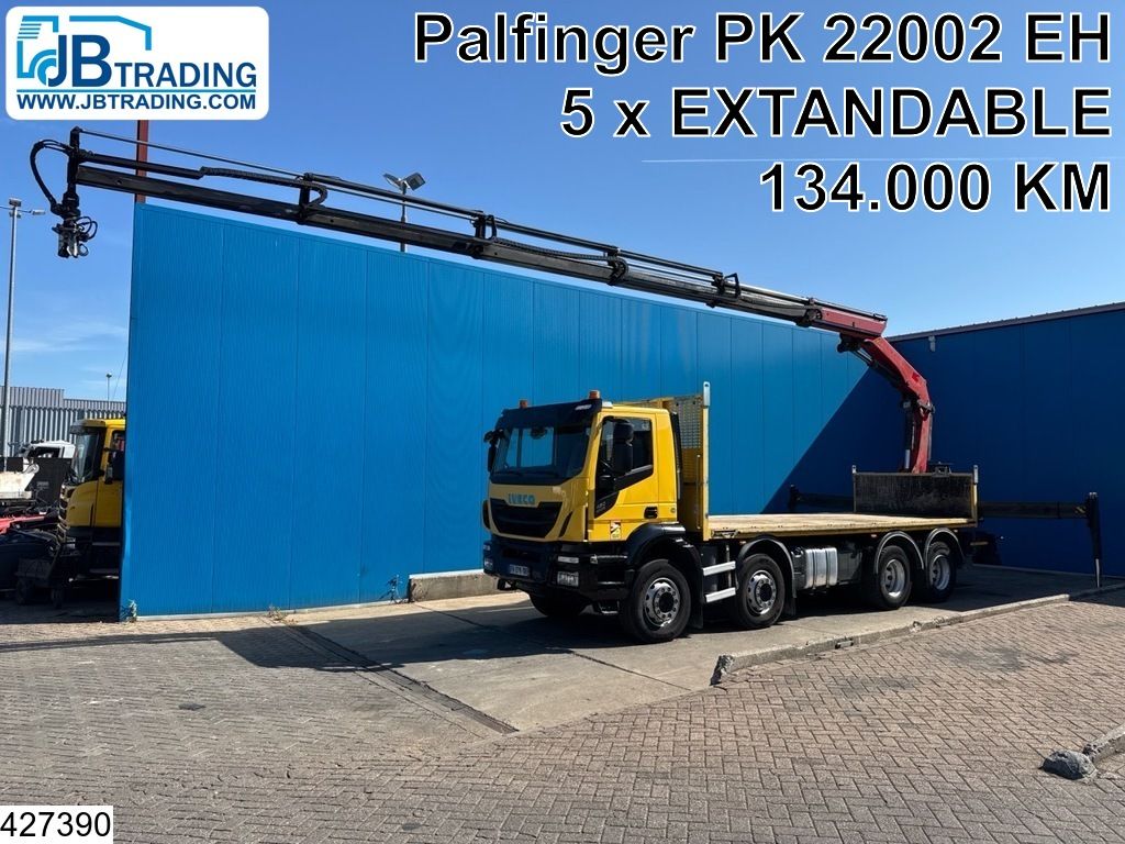 Iveco X-Way 480 8X4, EURO 6D, Retarder, Palfinger