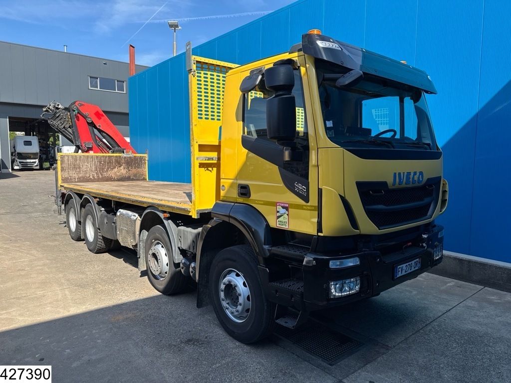 Iveco X-Way 480 8X4, EURO 6D, Retarder, Palfinger