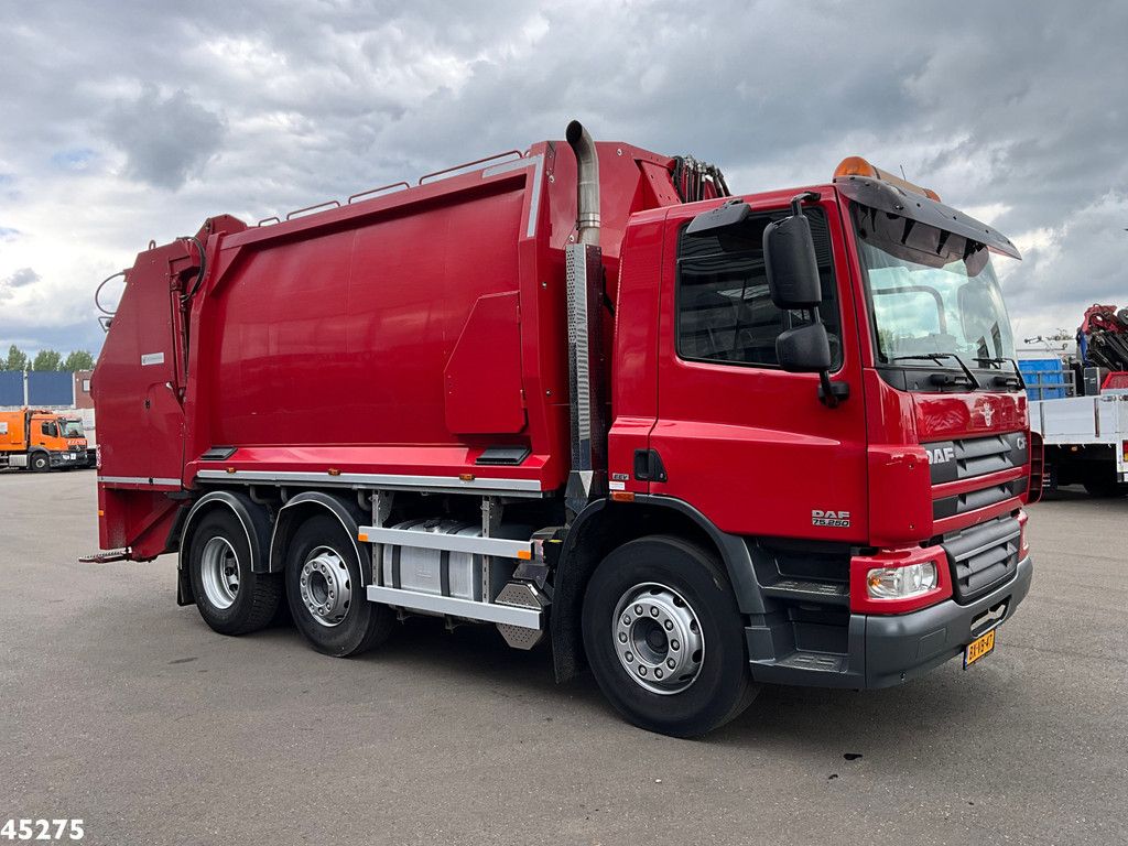 DAF FAG 75 CF 250 Euro 5 Geesink 17m³ Just 178.701 km!