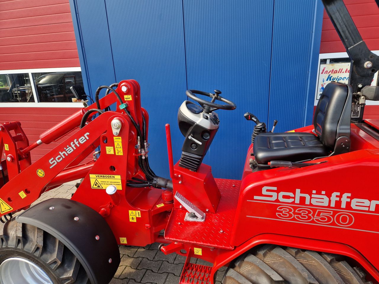 SCHAFFER 3350 SHOVEL BOUWJAAR 2009 KUBOTA 50 PK NIEUWSTAAT