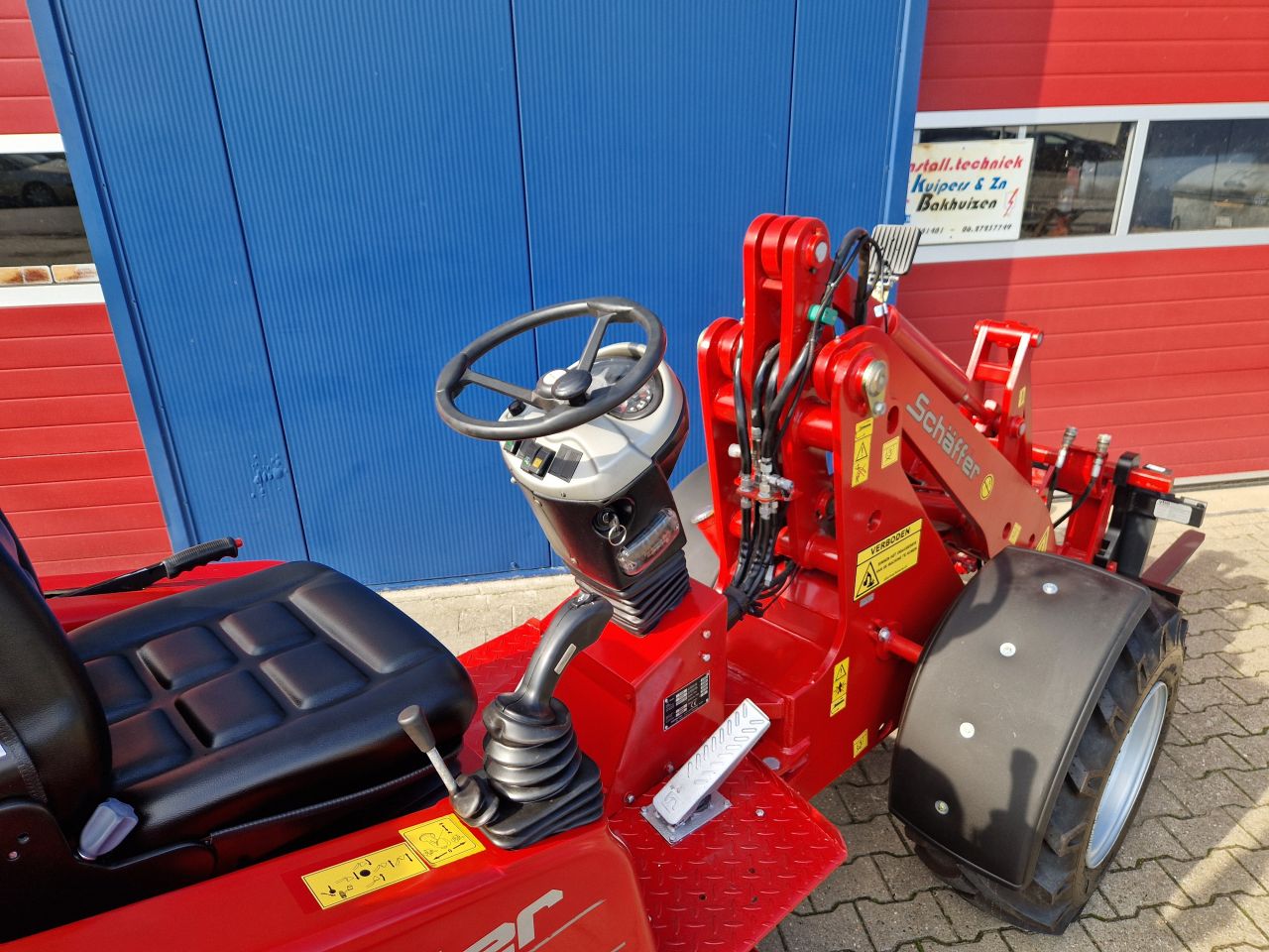 SCHAFFER 3350 SHOVEL BOUWJAAR 2009 KUBOTA 50 PK NIEUWSTAAT