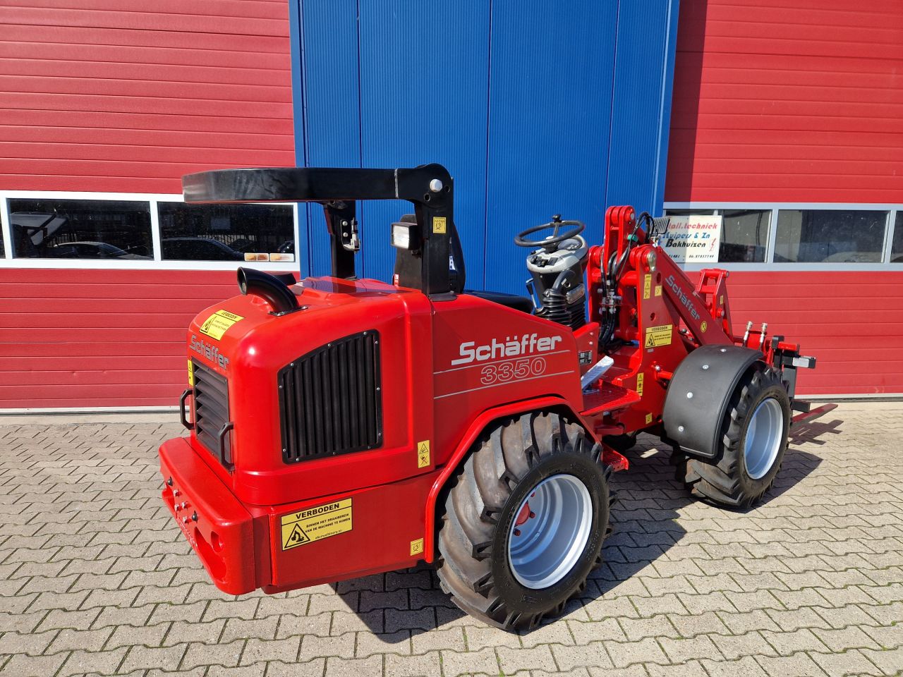 SCHAFFER 3350 SHOVEL BOUWJAAR 2009 KUBOTA 50 PK NIEUWSTAAT