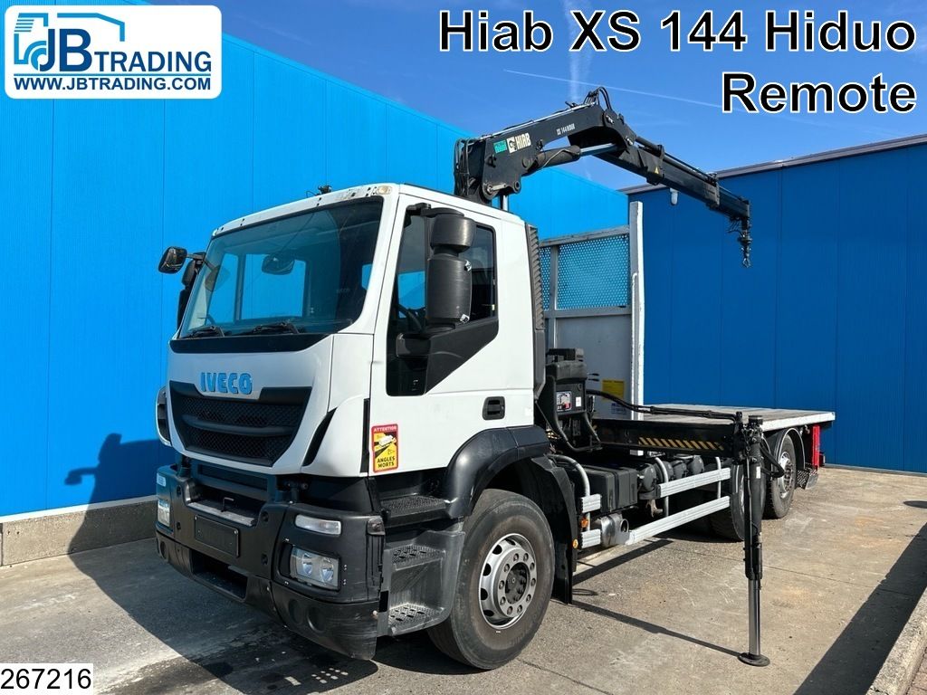 Iveco Stralis 310 6x2, EURO 5 EEV, HIAB, Remote, Steerling axle