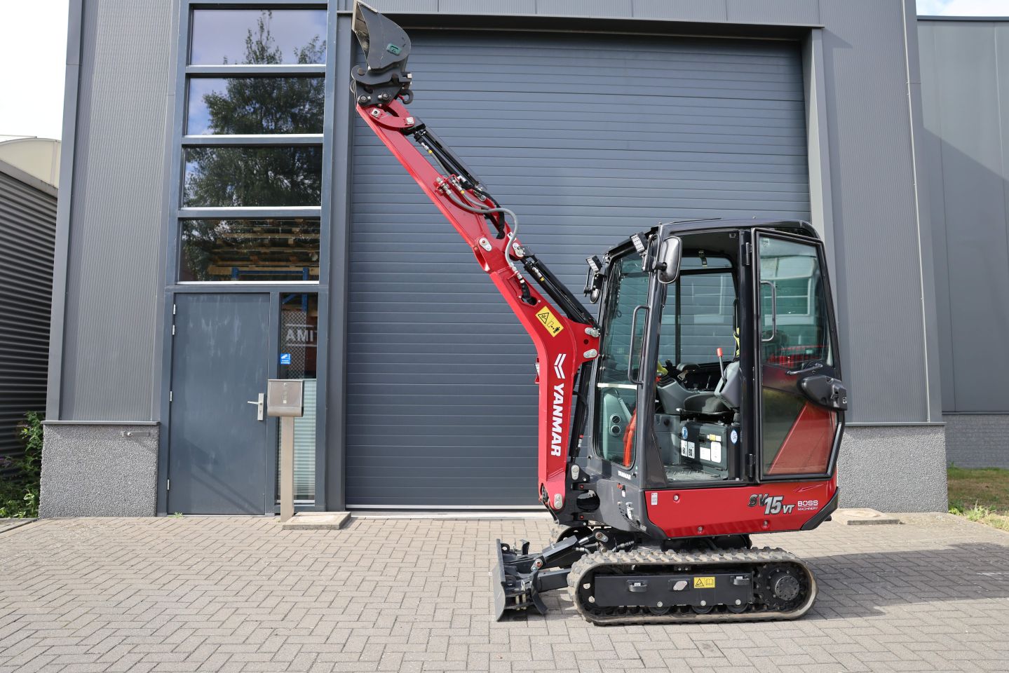 Yanmar SV15 vt SV 15 +Snelwissel +2x Bakken minigraver