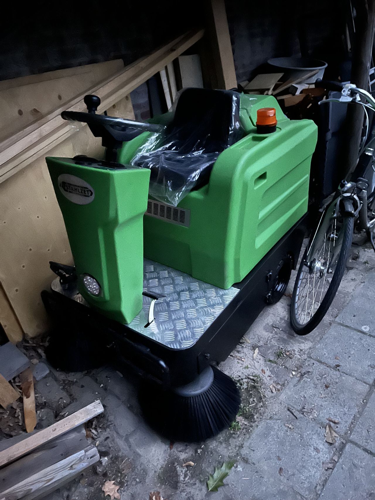 Zitveegmachine Stahlzet SZ3200
