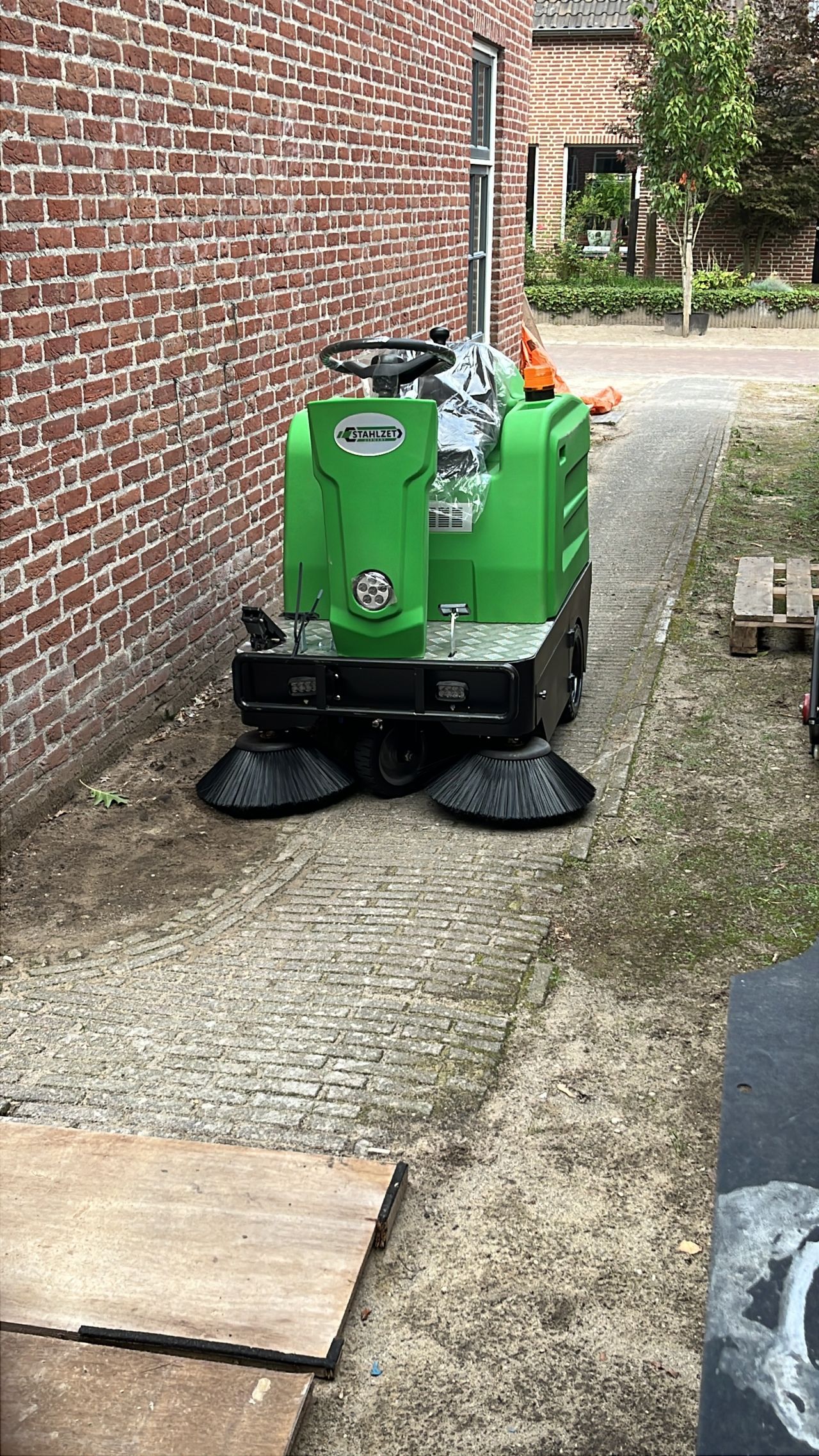 Zitveegmachine Stahlzet SZ3200