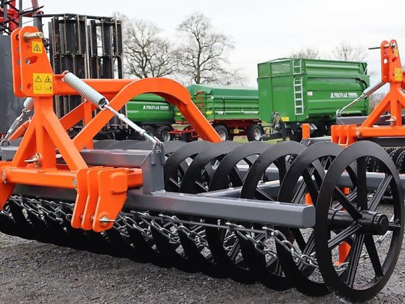 AgroXX FRONTPACKER--3.0 m mit Lenkbock 700mm Ringe--