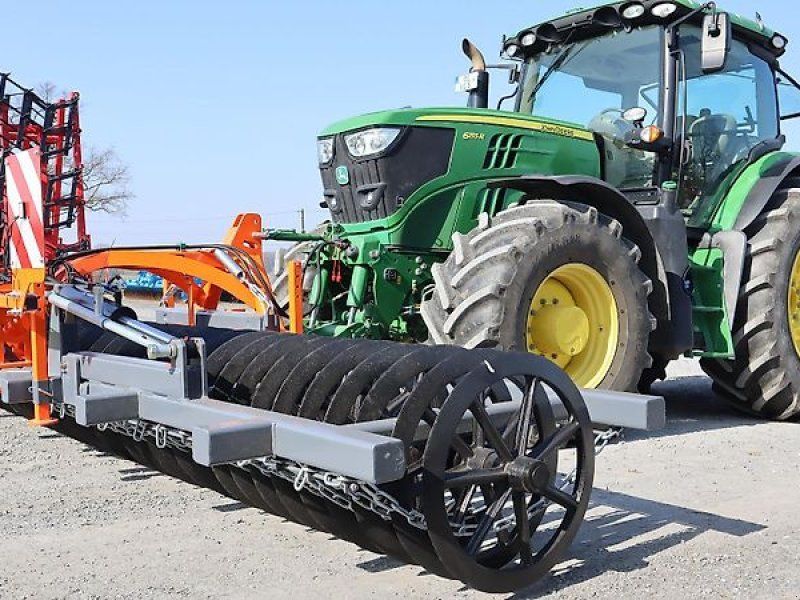 AgroXX FRONTPACKER--6.0 m Hydro mit Lenkbock 700mm Ringe--